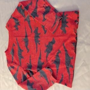 Boys dinosaur long sleeve shirt
